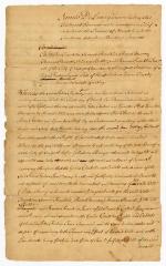 Letters of administration for the Probated will of John Forbus Jr., 1760