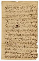 Probated will of Sarah Conkling, 1760