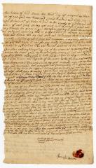 Probated will of Joseph Holmes, 1760