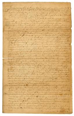 Probated will of Thomas Golding, 1760