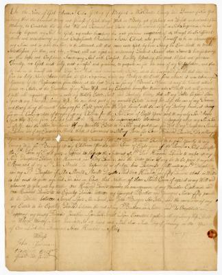 Probated will of Coles Golding, 1760