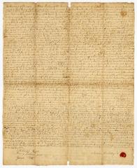 Probated will of Abraham Halsey, 1760