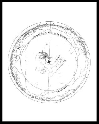 Panoramic map for Wakely Mount fire observatory