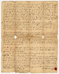 Probated will of Ezekiel Langdon, 1760