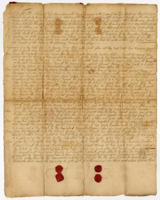 Probated will of Liber Johnson, 1760