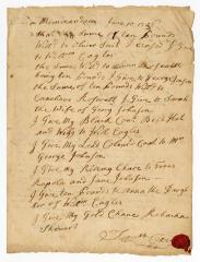 Probated will of Jeremiah Owen, 1760