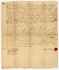 Probated will of Josiah Purdy, 1760