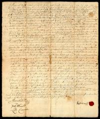 Probated will of Hannah Mott, 1760