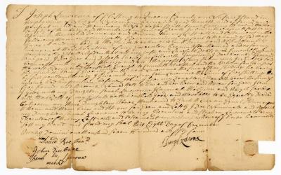 Probated will of Joseph Lawrence, 1760