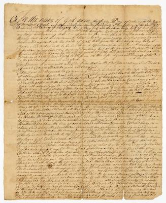 Probated will of Daniel Stillwell, 1760