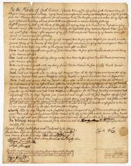 Probated will of Charles Ware, 1760