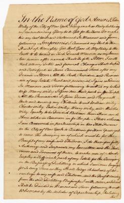 Probated will of John Wiley, 1760