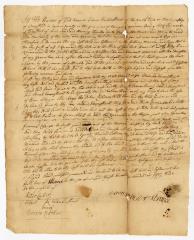 Probated will of Aaron Van Norstrant, 1760