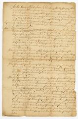 Probated will of John Amory, 1762