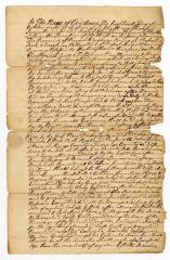 Probated will of Abraham Bloom, 1761