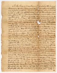 Probated will of John Beek, 1761