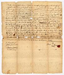 Probated will of Ephraim Burnet, 1761