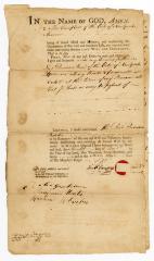 Probated will of Alexander Campbell, 1761