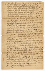 Probated will of John Bassett, 1761