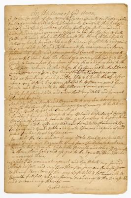 Probated will of John Cornish, 1761