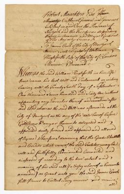 Probated will of William Hughforth, 1761