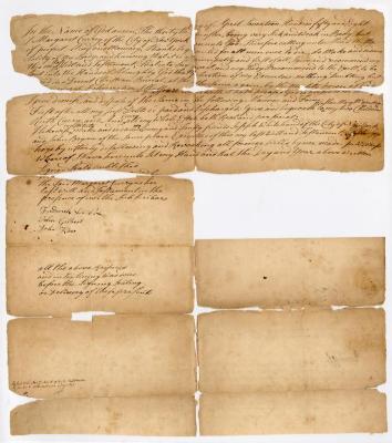 Probated will of Margaret Currey, 1761