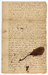 Probated will of Rachel Fowler, 1761