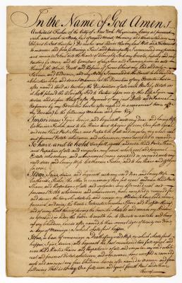 Probated will of Archibald Fisher, 1761