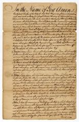 Probated will of Archibald Fisher, 1761