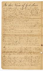 Probated will of Monmouth Hart, 1761