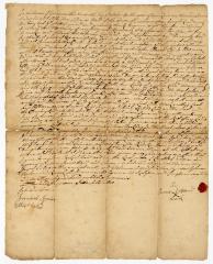 Probated will of James Hand, 1761