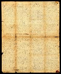 Probated will of Henry Ludlum, 1761