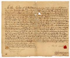Probated will of Thomas Montanye, 1761