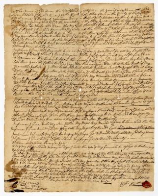 Probated will of Elisha Hyatt, 1761