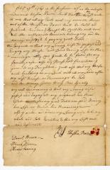 Probated will of Elisha Paine, 1761