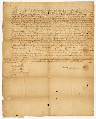 Probated will of Thomas Kirbe, 1761