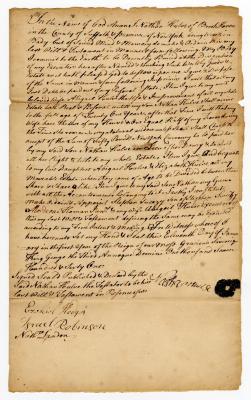 Probated will of Nathan Hulse, 1761