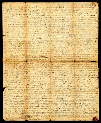 Probated will of Henry Ludlum, 1761
