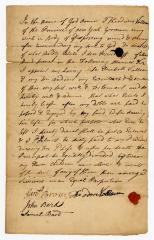 Probated will of Theodore Valleau, 1761