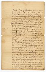 Probated will of William Sackett, 1761
