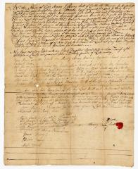 Probated will of Henry Scott, 1761
