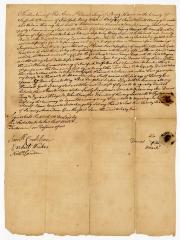 Probated will of Daniel Terry, 1761