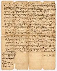 Probated will of Daniel Rose, 1761