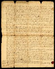 Probated will of Elizabeth Searing, 1761