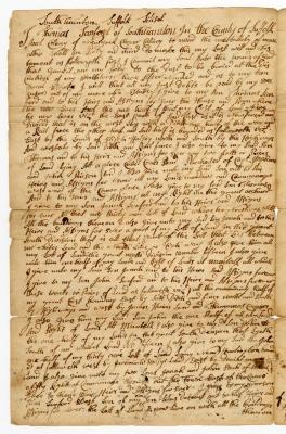 Probated will of Thomas Sanford, 1761