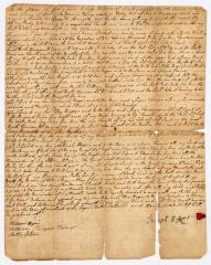Probated will of Joseph Rogers, 1761
