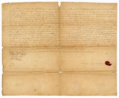 Probated will of Simeon Benjamin, 1762