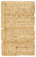 Probated will of John Allen, 1762