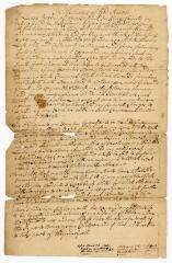 Probated will of Lucas Vorhis, 1761