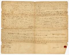 Probated will of Joshua Wells, 1761